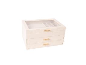 Korurasia SEZANE 26,5x18xH13,5cm, valkoinen