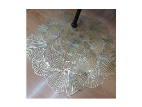 Pöytämatto ROSE, hopea