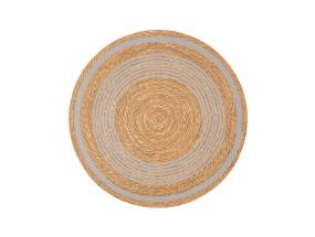 Matto SELITA D100cm, luonnollinen/harmaa