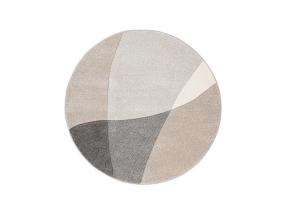 Vaippa DIXIE CARVED-1, D120cm, harmaa/beigea