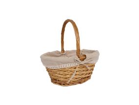 Kori MAXINE 37x28xH35cm, kahvalla, vaaleanruskea punos