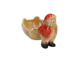 Koriste AMY SNOWMAN 20x13x13cm