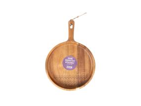 ETNO WOOD 28x20cm, akaasiapuujalusta