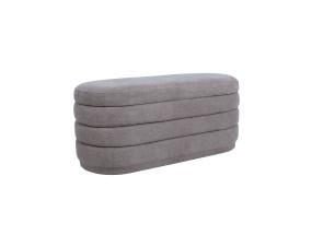 Vaaleanpunainen HIRO 104x44xH44cm, vaaleanruskea, säilytystilalla varustettuna