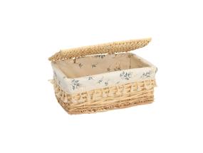 Kori WILLI EMMA 36x27xH16cm kannella varustettuna
