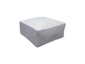 Tumba LAMB Laukku, 80x80cm, k30cm, valkoinen/vaaleanharmaa, 100% polyesteri, kangas-323/321