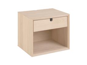 Yöpöytä CENTURY 37x32xH33cm, vaalea tammi