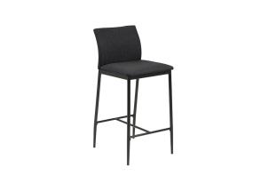 Baarijakkara DEMINA 41x48,5xH90cm, tummanharmaa, materiaali: 100% polyesterikangas, metalli