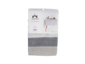 Pöytäliina EASY CARE 140x180cm, vaaleanharmaa puuvillainen jacquard-kangas