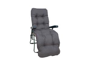 Lepotuolin BADEN-BADEN ruskeanharmaa päällinen