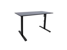 Työpöytä ERGO OPTIMAL 1 moottorilla 120x60cm, musta