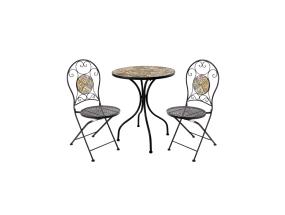 Parvekesetti MOROCCO pöytä ja 2 tuolia