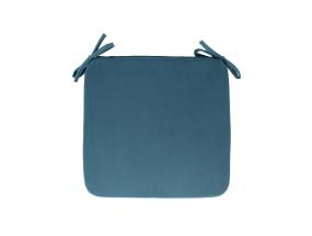 Tuolipäällinen VELVET NEW 39x39xH2,5cm, harmaan sininen väri