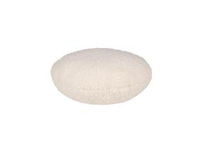 Pyöreä tyyny LARRY, D40x16cm, luonnonvalkoinen, 100% polyesteri, kangas 464