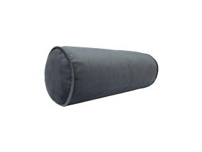 Rullatyyny VELVET D18x50cm, harmaa, 100% polyesteri