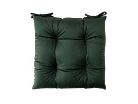 Tuolityyny VELVET 40x40cm, tummanvihreä, tummansininen