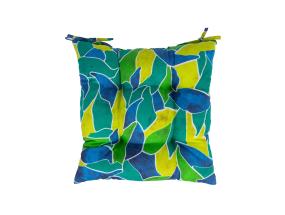 Tyyny LONETA 40x40cm, vihreät lehdet, 50% puuvillaa, 50% polyesteriä, kangas 481