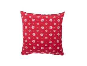 Tyyny HOLLY 45x45cm, punainen Edelwaiss, 50% puuvilla, 50% polyesteri, kangas 443