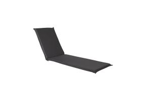 SUMMER tuolin suojus, jossa on röyhelö 55x190xH5cm, musta väri