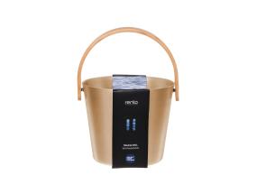 Saunakauha RENTO CHAMPAGNE, 5L, alumiini/bambu