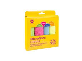 Monipakkaus mikrokuituliinoja 32x33cm 4 kpl pakkauksessa MCLEAN