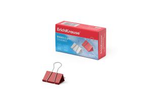 Paperiliitin ERICH KRAUSE 25mm värillinen 12 kpl