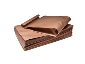 Paperipussi 23+10x59cm ruskea 25 kpl pakkauksessa