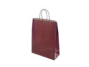 Paperikassi kahvoilla 540x140x500mm bordeaux