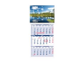 Seinäkalenteri TRIO, avoin koko 297x630mm (PICT No 7) 00321/40225