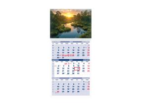 Seinäkalenteri TRIO, avoin koko 297x630mm (PICT No 13) 00321/40231