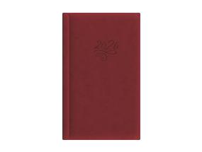 Kehyskalenteri NÄDAL B6, kovakantinen, FASHION-kannet (TUMMANPUNAINEN) 00265/40091