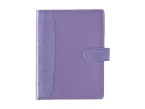 Kehyskalenteri viikko A5 UNIVERSAL, kierresidonta, LUX-kannet (LILLA) 00067/40103