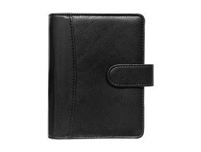 Time-Master kalenteri Compact A6 DAY, keinonahka (MUSTA) 00601/40173