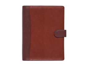 Time-Master kalenteri Manager A5 (70mm) NÄDAL, keinonahka (PRUUN) 00700/40369