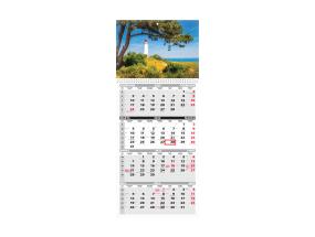 Seinäkalenteri QUATTRO, avoin koko 297x760mm (PILT nro 10) 00322/40498