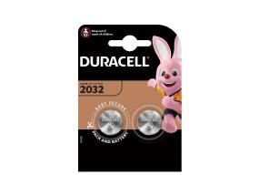 Paristot CR2032 DURACELL 3V 2 kpl