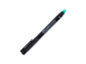 Pysyvä merkki FABER-CASTELL 1525 CD/DVD pyyhekumilla M/1.0mm musta