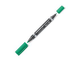 Markkeri Staedtler DUO 348 0,6/1,5mm vihreä