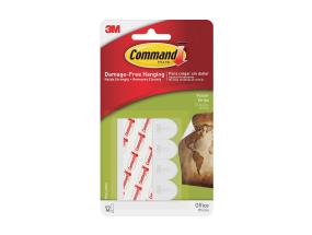Kuvakiinnityslistat 3M COMMAND 17024 S koko 12 kpl