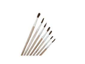 Pinsetit ATTOMEX Soikea pyöristetty harja nro 6