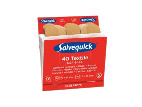 Sarja tekstiililappuja 40 kpl pakkauksessa SALVEQUICK