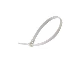 Nippusiteet  2,5x200mm valkoinen 100 kpl pakkauksessa