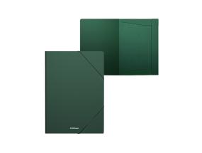 Muovinen kansio kumilla ERICH KRAUSE A4 vihreä