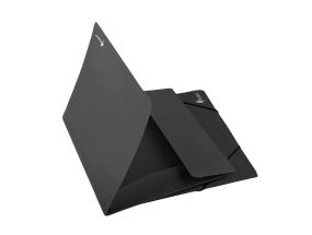 Muovinen kansio kumilla FORPUS A4 musta