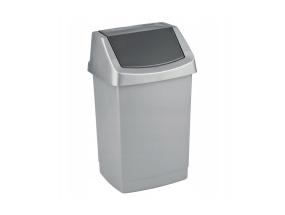Prügikast 50L liikuva kaanega hall