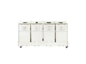 Jäteastia 90L x 5 lajitteluasema SORTER 90W4