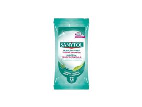 Puhdistuspyyhkeet desinfiointiaine, SANYTOL kostutettu desinfiointi 72 kpl pakkauksessa