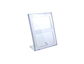 Mainostaulu L-hyllyllä A6 FOROFIS