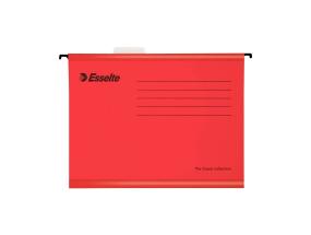 Rippkaaned ESSELTE A4 kartong punane 25tk