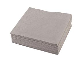 Lautasliinat 33x33cm 3-kertaiset 50kpl pakkaus harmaa